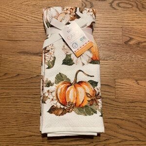 CARO HOME - 2 Pumpkin Kitchen Towels